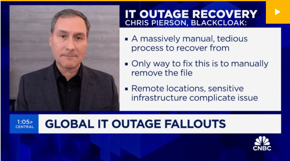 Global IT Fallouts: IT Outage Recovery